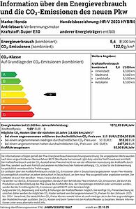 Honda HR-V Hybrid ADVANCE+Automatik+LED+Allwetter+