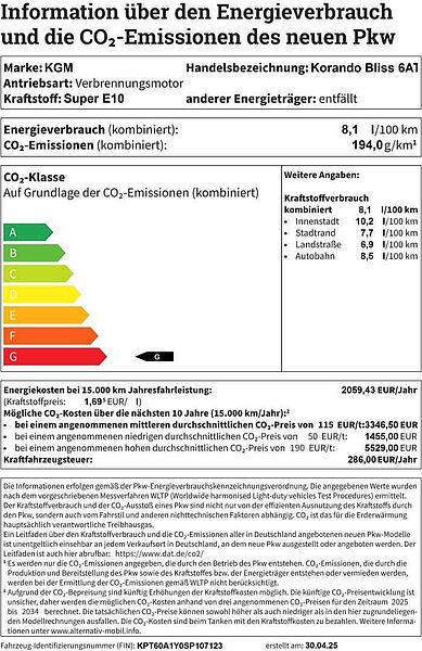 SsangYong Korando Bliss 2WD Automatik+Navi+Kamera+Sitzhzg.